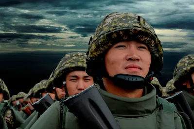 Военнослужащие подняты по учебной тревоге