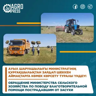 Капитал - Минсельхоз призывает казахстанцев помочь пострадавшим от засухи