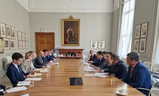 Капитал - Магзум Мирзагалиев встретился с главой управления по санкциям Великобритании