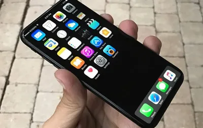 iPhone 8 будет иметь плоский OLED-экран