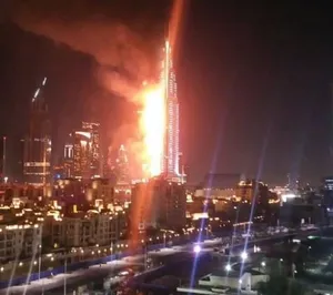Пожар в Дубае: пострадали 16 человек