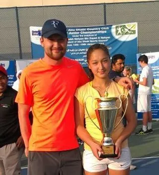 Капитал - Казахстанская теннисистка выиграла турнир в Абу-Даби