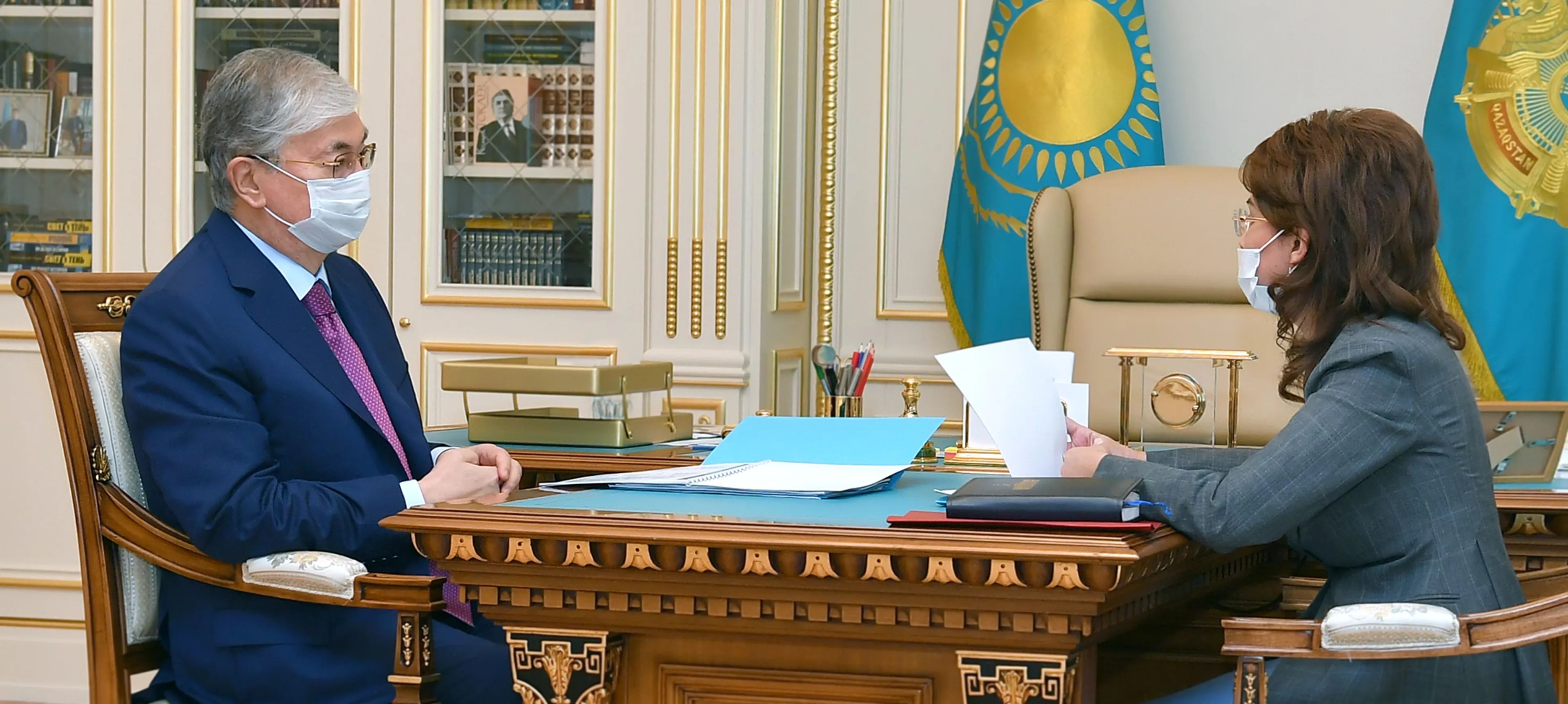 Капитал - Аида Балаева проинформировала Президента о работе МИОР