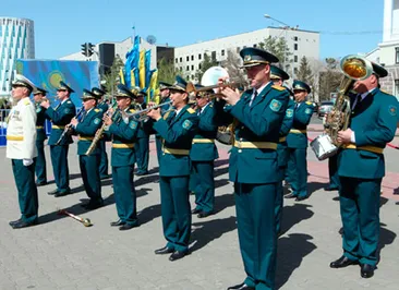 Плац-концерт стал уникальным событием для Астаны
