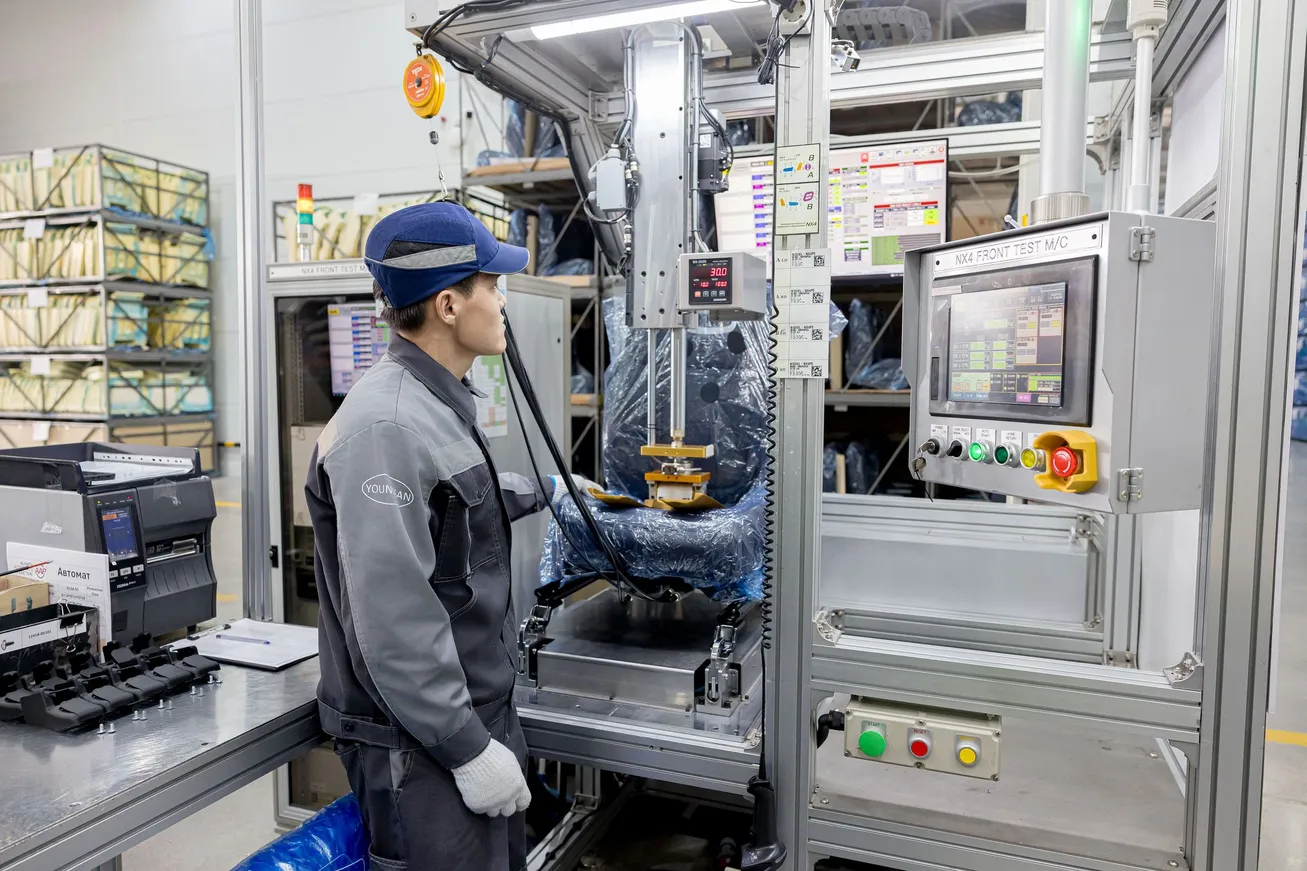 Производство сидений в технопарке