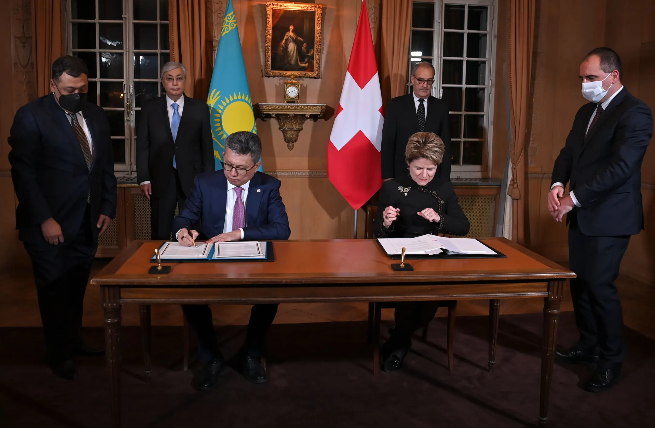 Лидеры Казахстана и Швейцарии обсудили ситуацию в Афганистане - Image Kapital.kz