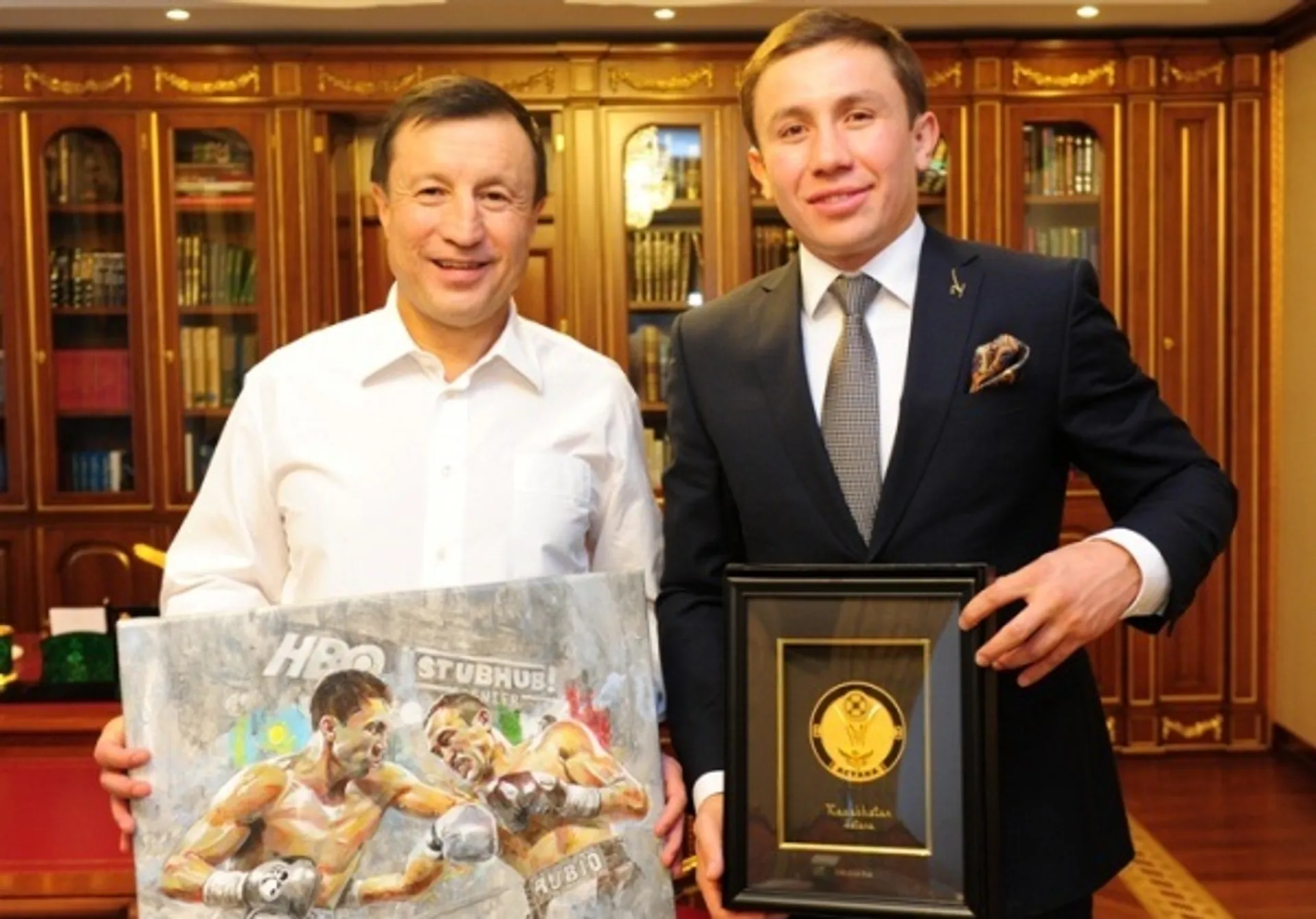 Капитал - Аким Астаны предложил Головкину провести бой в столице