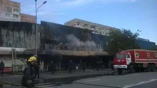 Капитал - На одном из рынков Алматы произошел пожар