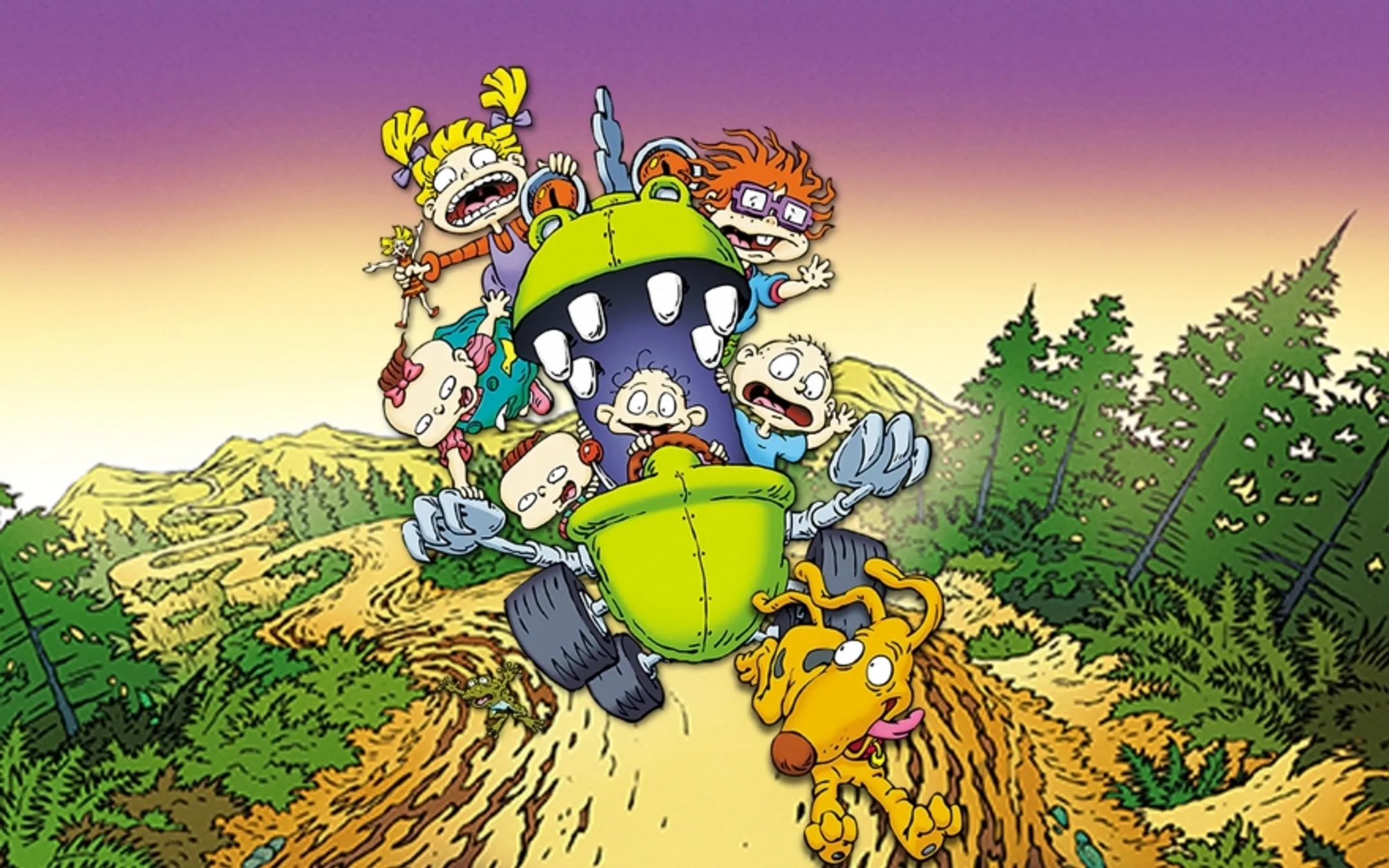 Кадр из мультсериала «Карапузы»