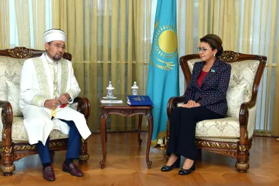 Дарига Назарбаева встретилась с главой Духовного управления мусульман