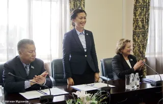 Капитал - В Алматинском городском филиале партии Нұр Отан назначение