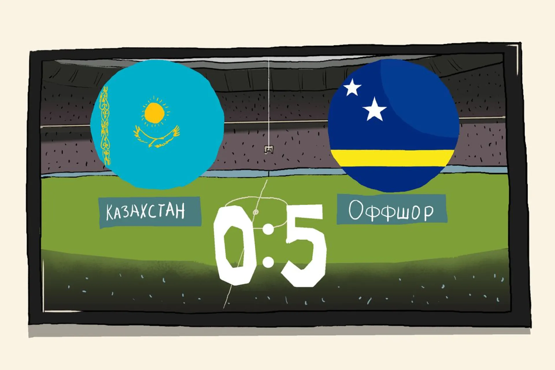 Капитал - Оффшор – Казахстан 5:0