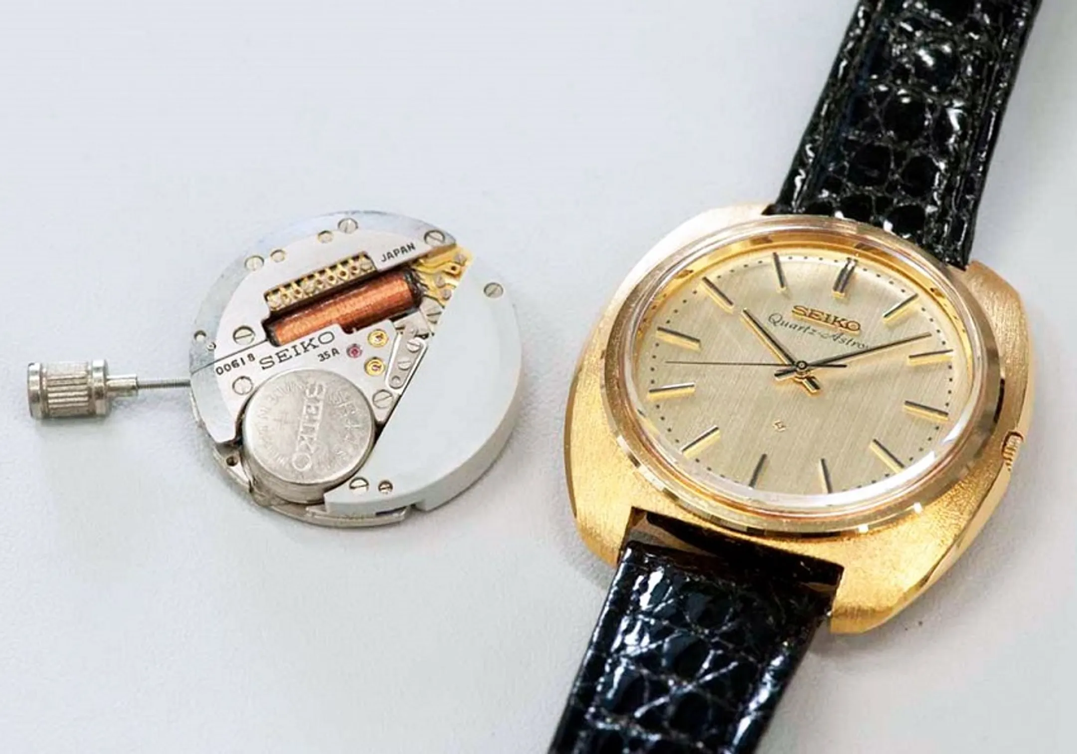 Кварцевые часы Seiko 1969 года