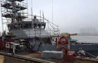 Капитал - На новом корабле «Алатау» завершен монтаж основного оборудования