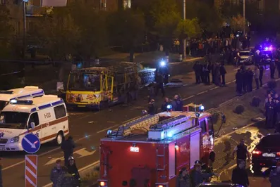 Следователи рассказали о причине взрыва автобуса в Ереване