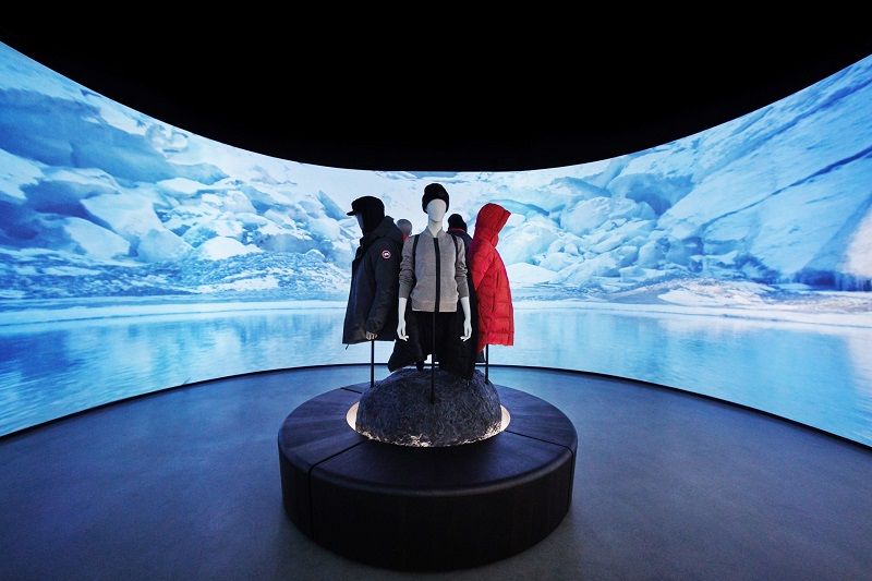 Зал в The Journey: A Canada Goose Experience - Kapital.kz 