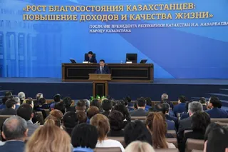 Капитал - Ерболат Досаев обсудил Послание Президента с алматинцами