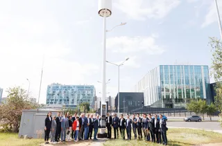 Решение Magic Pole установлено в центре Астаны