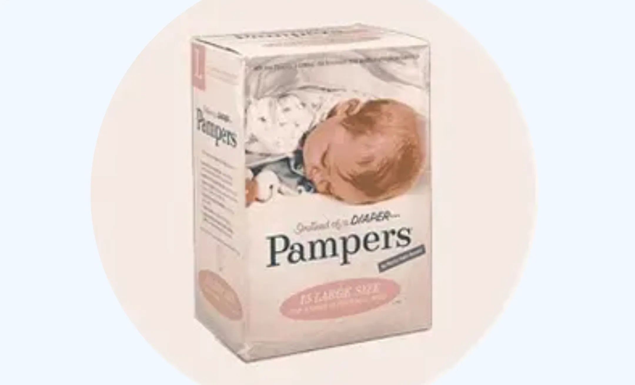Одноразовые подгузники Pampers появились в 1961 году. 