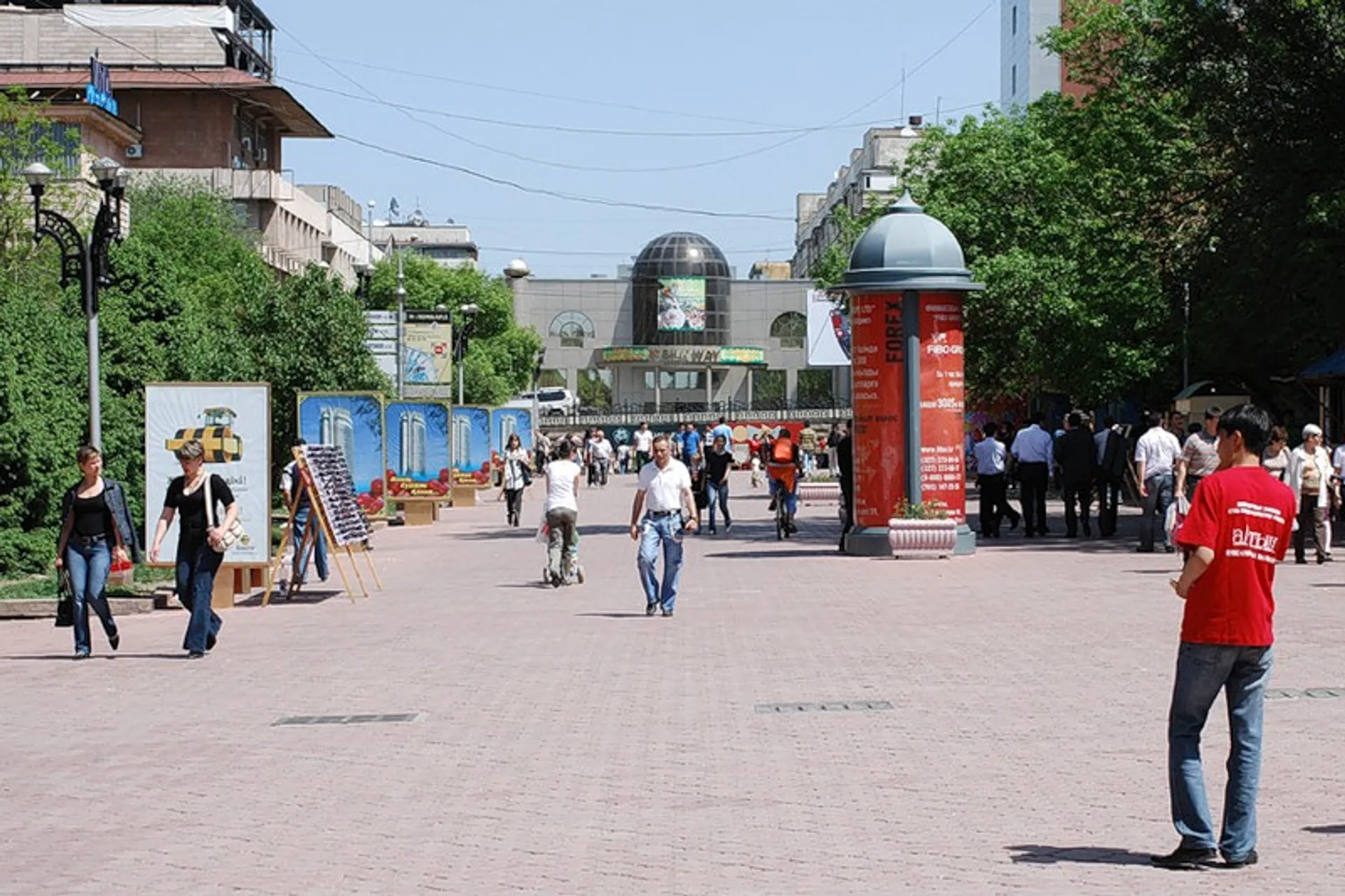 Капитал - Движение на улицах Алматы перекрыто не будет