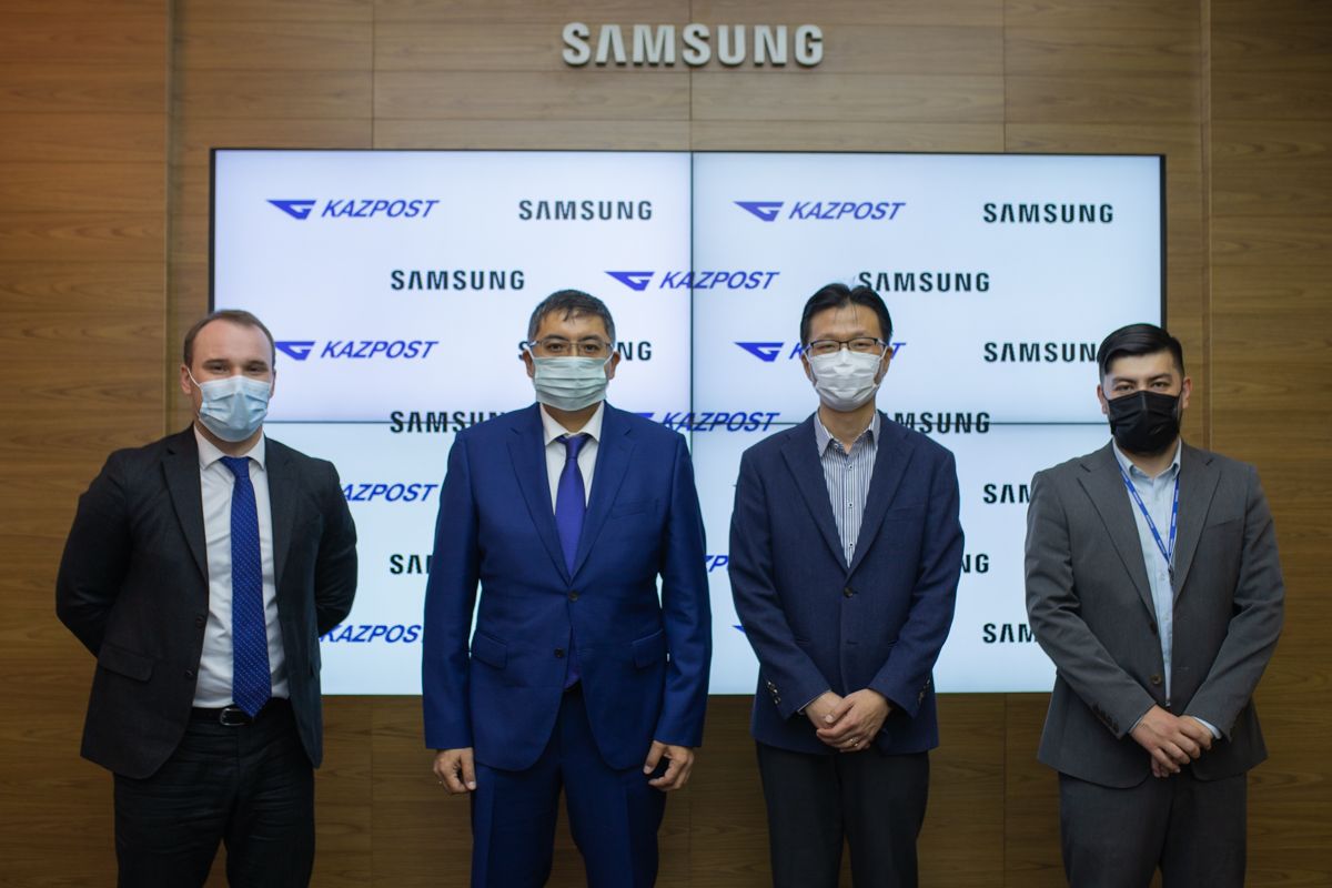 Казпочта и Samsung Electronics подписали меморандум о сотрудничестве 999672 - Kapital.kz 