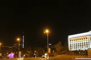 Капитал - В Алматы еще на трех объектах установлена декоративная подсветка