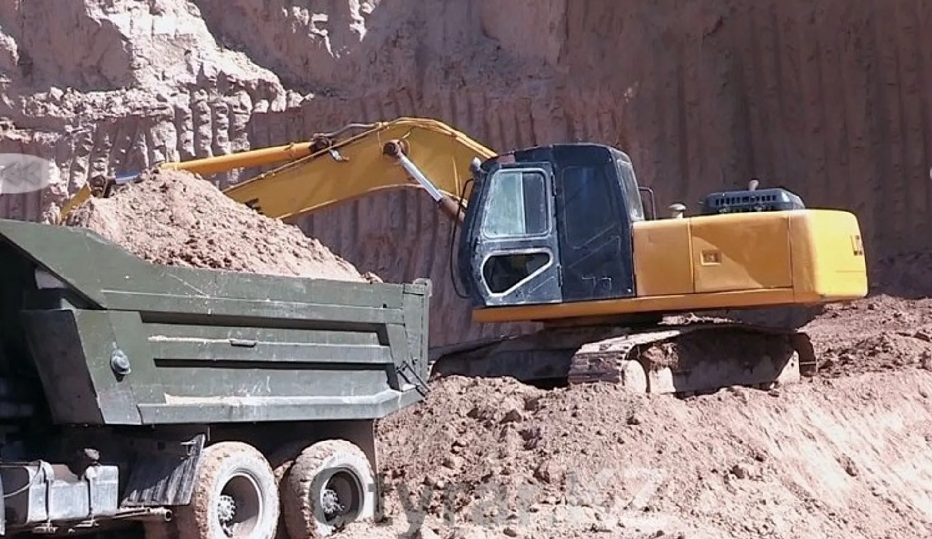 Капитал - В Шымкенте пресечена незаконная добыча песка