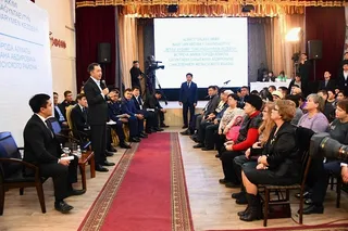 Капитал - Бакытжан Сагинтаев провел встречу с жителями Жетысуского района