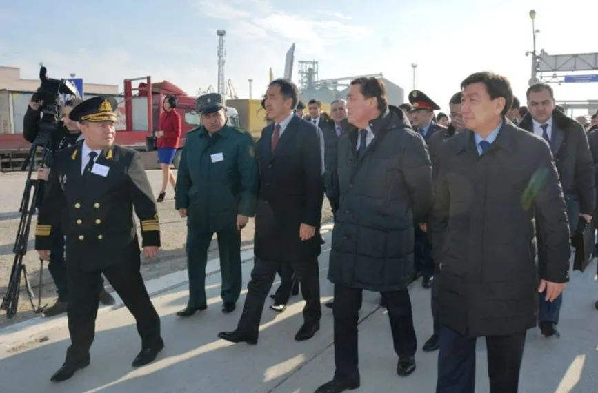 Капитал - Бакытжан Сагинтаев еще раз проверил работу порта Актау