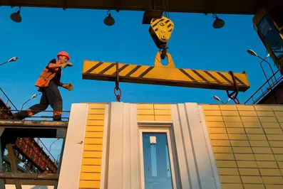 В Семее запустили домостроительный комбинат