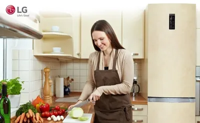 Холодильник LG – свежие продукты и никакой разморозки!