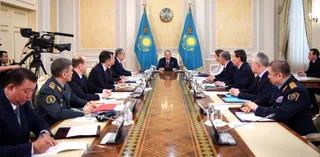 Капитал - Первый Президент провел заседание Совбеза