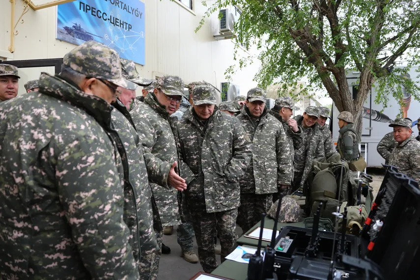 Капитал - Акимы областей, Астаны и Алматы приняли участие в полевых сборах