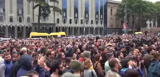 Капитал - В Тбилиси проходят акции протеста