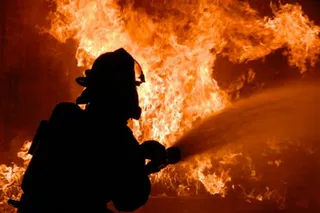 Капитал - В Астане горело здание департамента по делам обороны