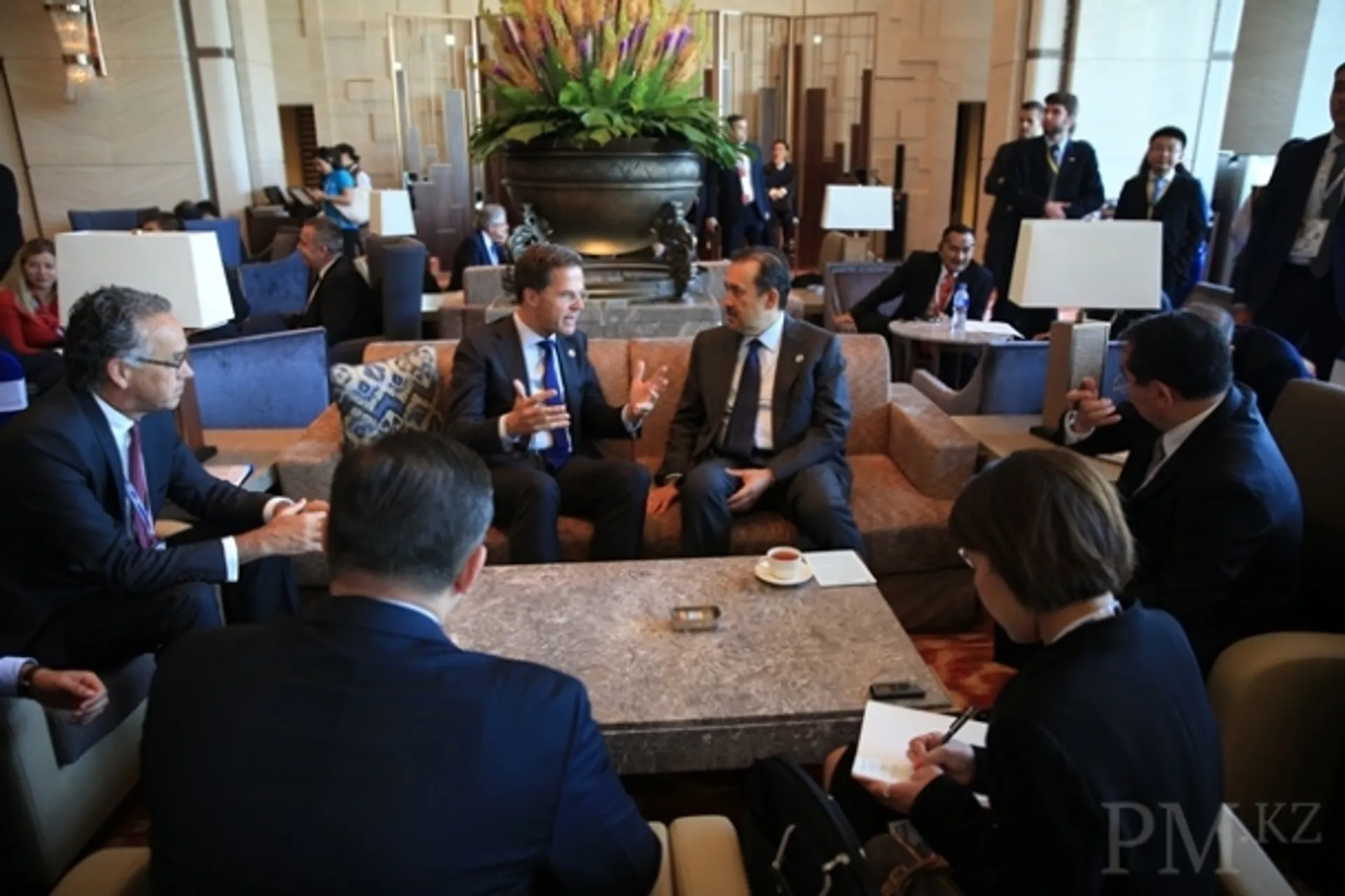 Капитал - Премьер РК встретился с европейскими и азиатскими политиками