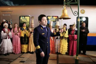 Капитал - В первый рейс отправился скоростной поезд сообщением Алматы-Ташкент