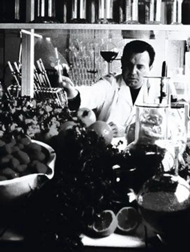 Ив Роше за работой