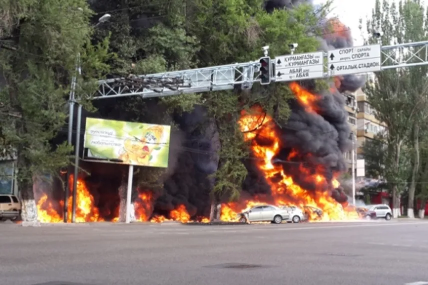 Капитал - Прошел год с момента взрыва бензовоза в Алматы