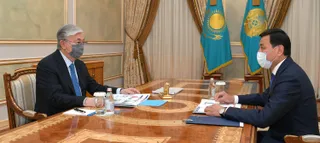 Капитал - Президент принял акима Нур-Султана