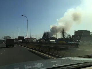 Капитал - В верхней части Алматы горит церковь