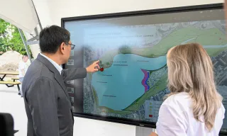 Капитал - Реконструкция на озере Сайран: чем удивит благоустройство водоема?