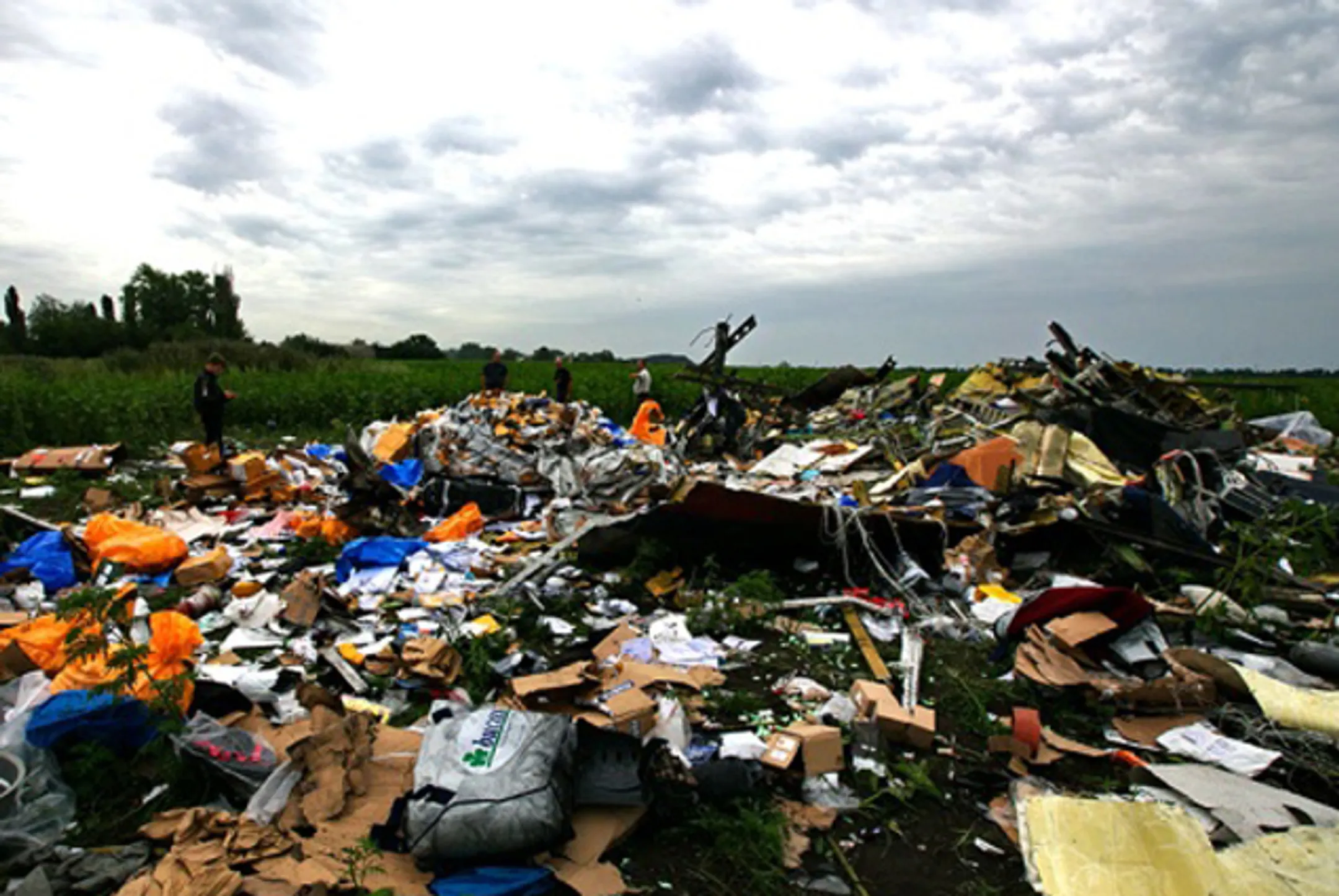 Место катастрофы Boeing заминировано - Image Kapital.kz