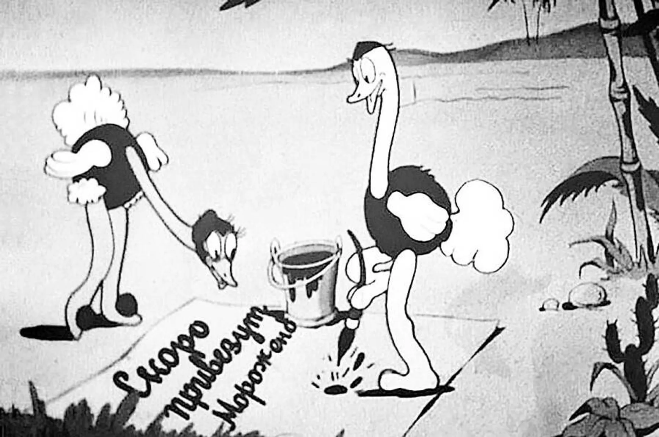 «В Африке жарко»