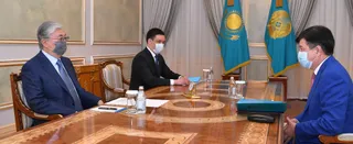 Капитал - Касым-Жомарт Токаев и Жакип Асанов обсудили новый алгоритм работы судов