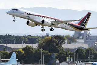 Капитал - Первый японский пассажирский реактивный лайнер совершил полет