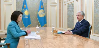Капитал - Касым-Жомарт Токаев принял министра здравоохранения Акмарал Альназарову
