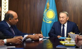 Капитал - Нурсултан Назарбаев встретился с президентом ЕБРР