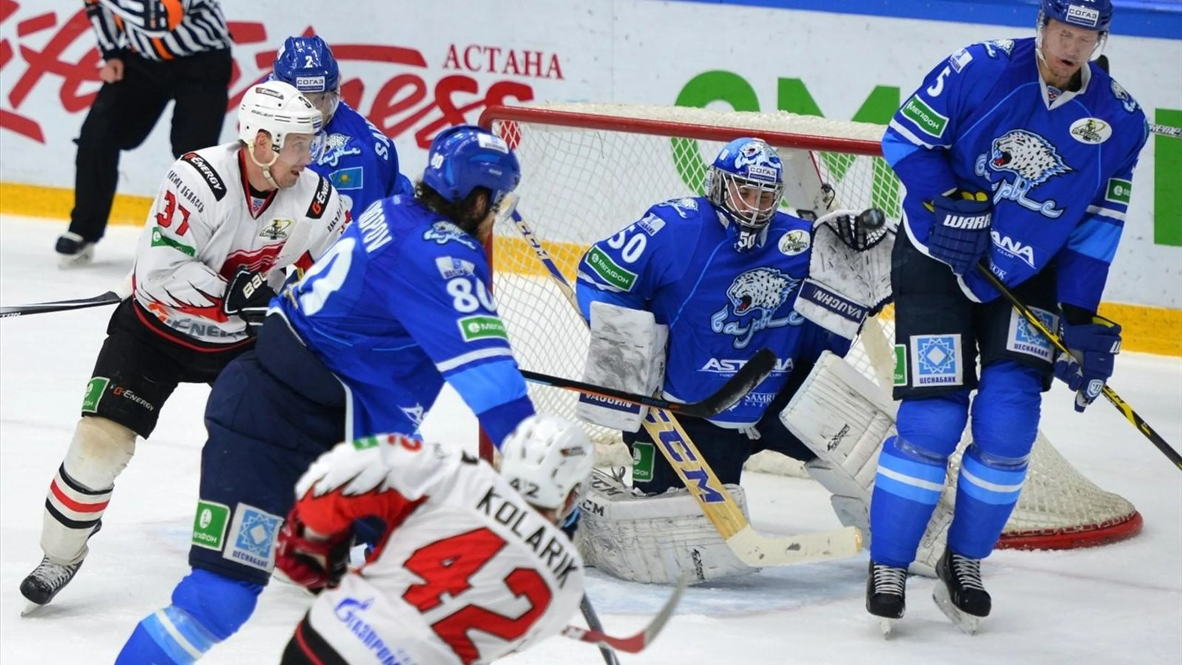 Капитал - «Барыс» сравнял счёт в серии с «Авангардом»