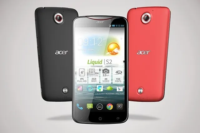 Acer представил смартфон с функцией записи 4K-видео